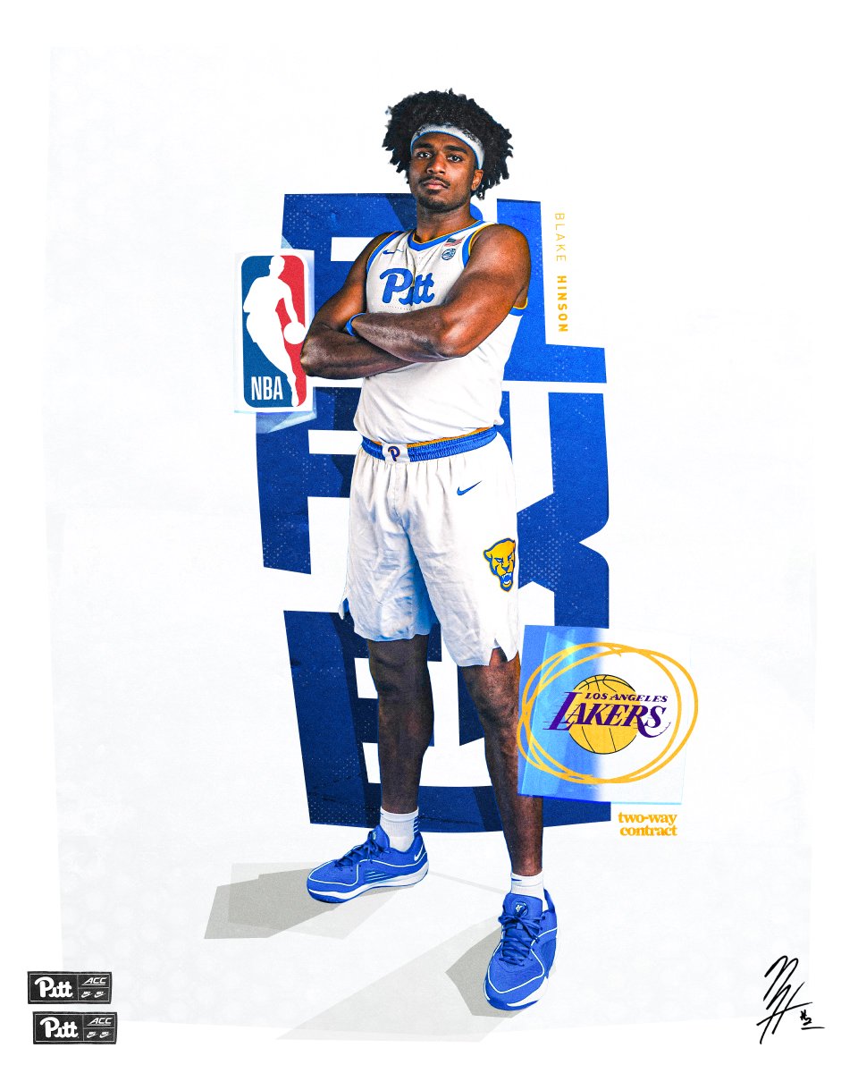 Pitt_MBB's tweet photo. Welcome to the Blake Show‼️
Blake Hinson ➡️ @Lakers
📰: https://t.co/zYXxDLerm7
#H2P https://t.co/F1LtiezzMF