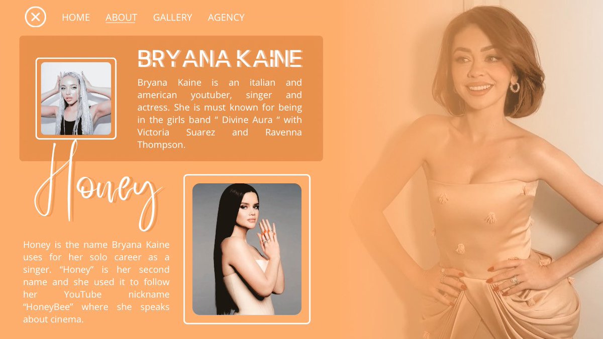 ⠀⠀ ⠀⠀ ⠀ ⠀⠀ ⠀⠀ ⠀⠀⠀
⠀⠀ ⠀⠀ ⠀ ⠀⠀BRYANA  "HONEY"   KAINE
⠀⠀ ⠀⠀ ⠀ ⠀⠀··· ❥ professional account ༉ 
⠀⠀ ⠀⠀ ⠀ ⠀ ⠀⠀⠀ ⠀ ⠀༺🍯༻
⠀⠀ ⠀⠀ ⠀ ⠀⠀ ⠀⠀ ⠀⠀⠀