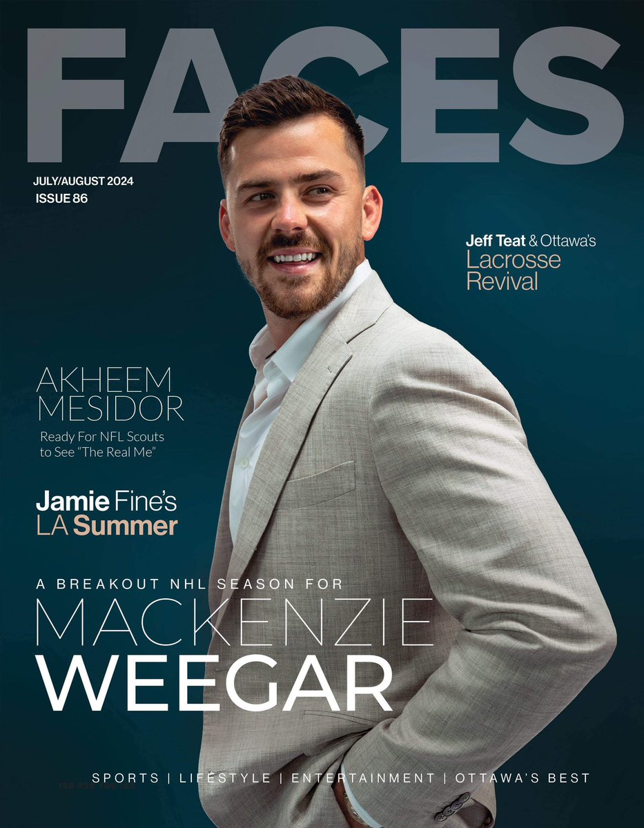 Faces Magazine (@facesottawa) on Twitter photo 🌟Cover Preview from our upcoming issue featuring Barrhaven native & <a href="/NHLFlames/">Calgary Flames</a> star <a href="/weega52/">mack weegar</a> - available Canada Day🇨🇦
(📷: @therealkerbens) #ottawa #flames 🌟Cover Preview from our upcoming issue featuring Barrhaven native & <a href="/NHLFlames/">Calgary Flames</a> star <a href="/weega52/">mack weegar</a> - available Canada Day🇨🇦
(📷: @therealkerbens) #ottawa #flames