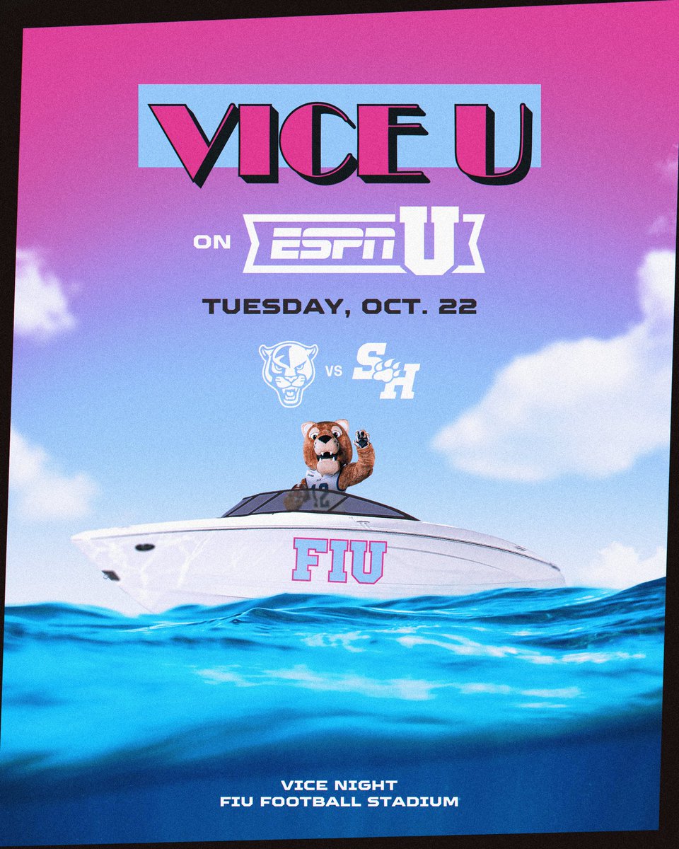 Vice Night on ESPNU, right here in the 305 🍿 

#VICEU