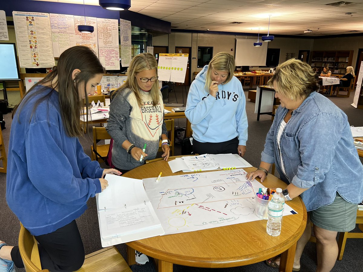 RCS_STEM's tweet photo. That’s a wrap! 3 weeks of science institutes w/ the best of the best! So proud of these teachers that sacrificed time to deepen their content knowledge &amp; increase student learning w/ high leverage instructional strategies. It’s going to be a phenomenal year! @rucoschools https://t.co/t4yoK6EZhM
