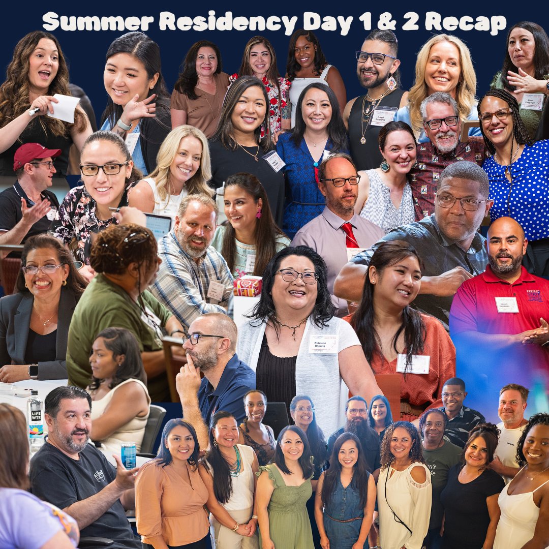 Kicking off Day 1 &amp; 2 of 2024 Summer Residency week! ✨ 🎉

#EdDFresnoSummer
#EdDFresnoState #EdLeadership #EducationalLeadership