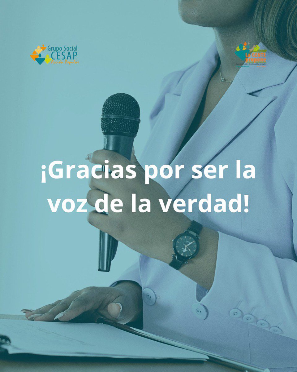 ¡Hoy celebramos a todos los periodistas que día a día nos mantienen informados y nos inspiran con su valentía y compromiso! 📰🎤 

Gracias por su labor incansable en la búsqueda de la verdad.

¡Feliz Día del Periodista! 🌟 

#Lagentepropone #SomosCESAP