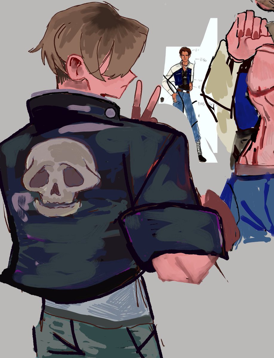 Lunarbunnieee's tweet photo. Leonmaxxing
With my art block
These are some pretty old costume designs for Leon S. Kennedy . Some are really unique style choice but some art good + rizz Leon master
#LeonKennedy #doodle #doodleart #ResidentEvil #ResidentEvil4 #res2 https://t.co/WXMvAGmdUi