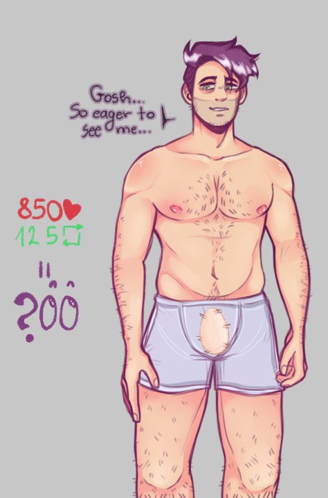 azeriette's tweet image. There you have it, Sweethearts~ 
He definitely has a hole on the front. You can't tell me no...
#art #artwork #digital #digitalartwork #shane #stardewvalley #stardewvalleyshane