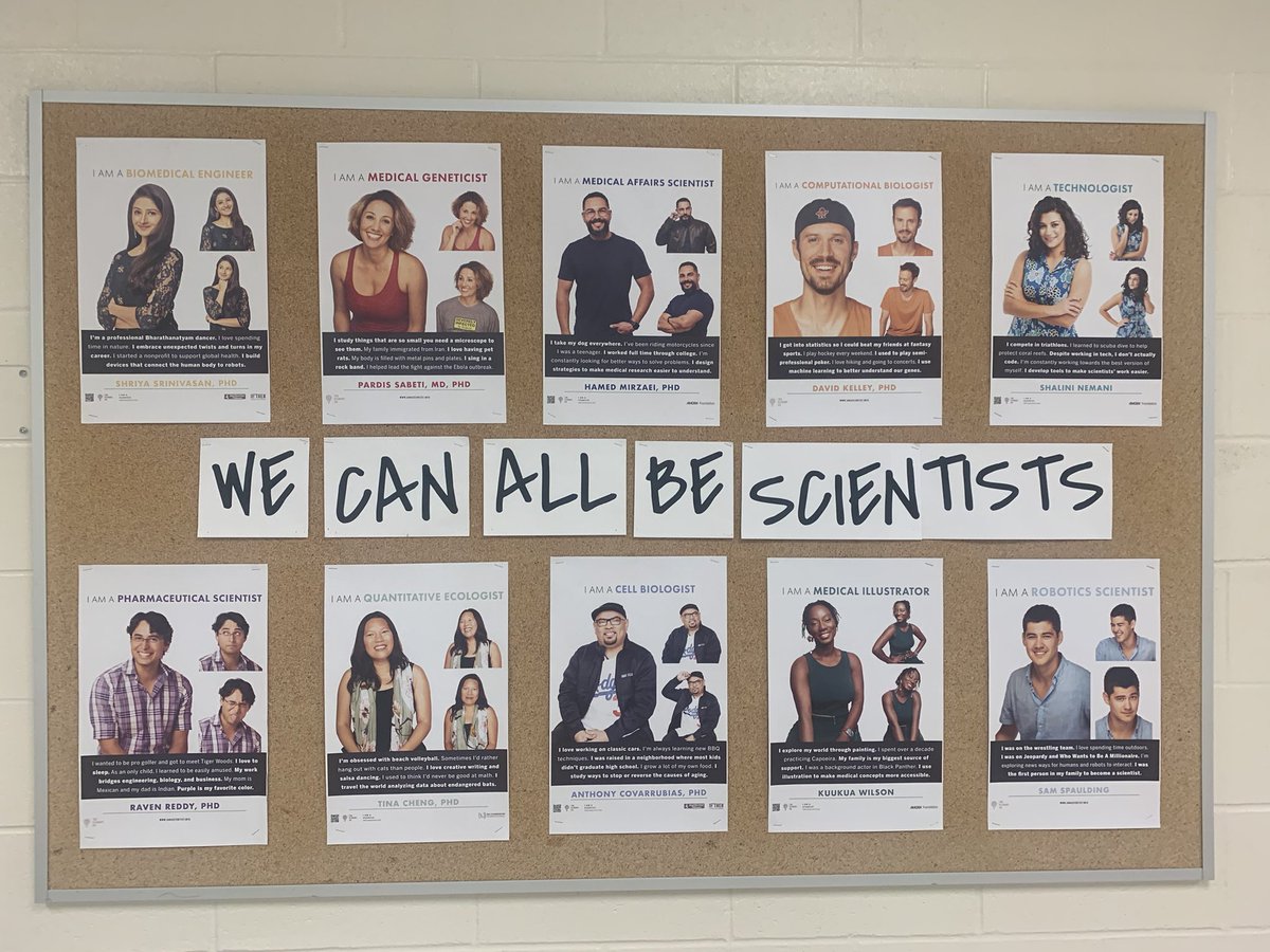 MrHambley's tweet photo. Revamped three science bulletin boards today. 

Thanks again to @IAmASTEM and @DavidSuzukiFDN for the awesome FREE resources. https://t.co/7EVqHs0QoH