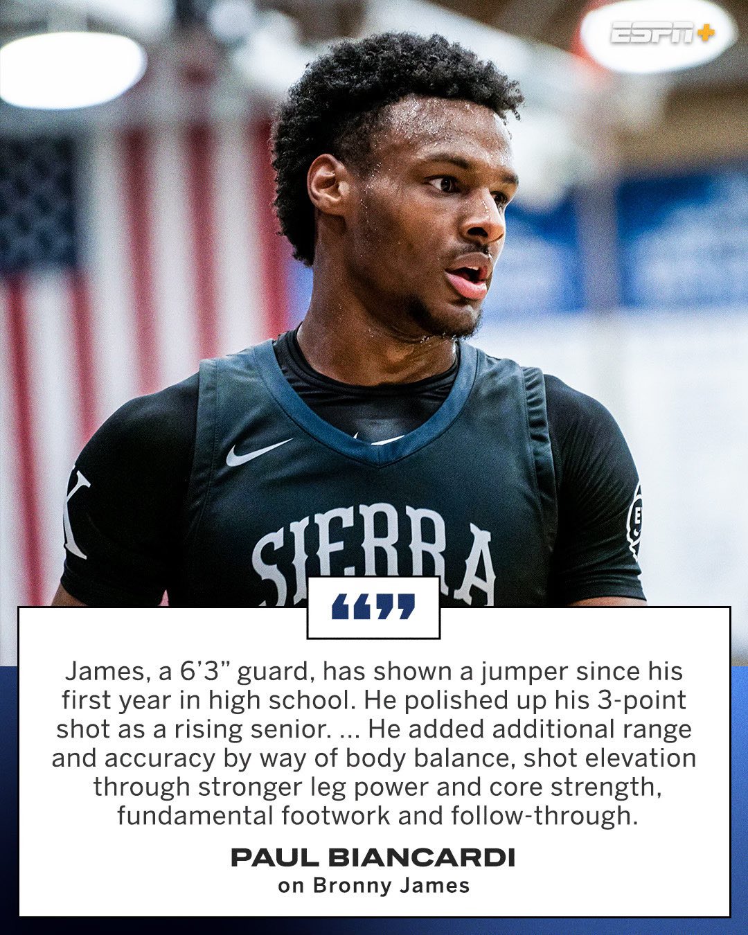 Bronny james school sale