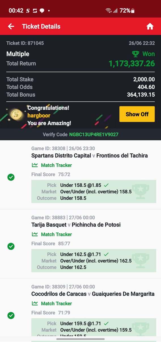 hargboor's tweet image. 1.5milli made in a day.. Pin tweet changed... Next..? @okiis_bettips