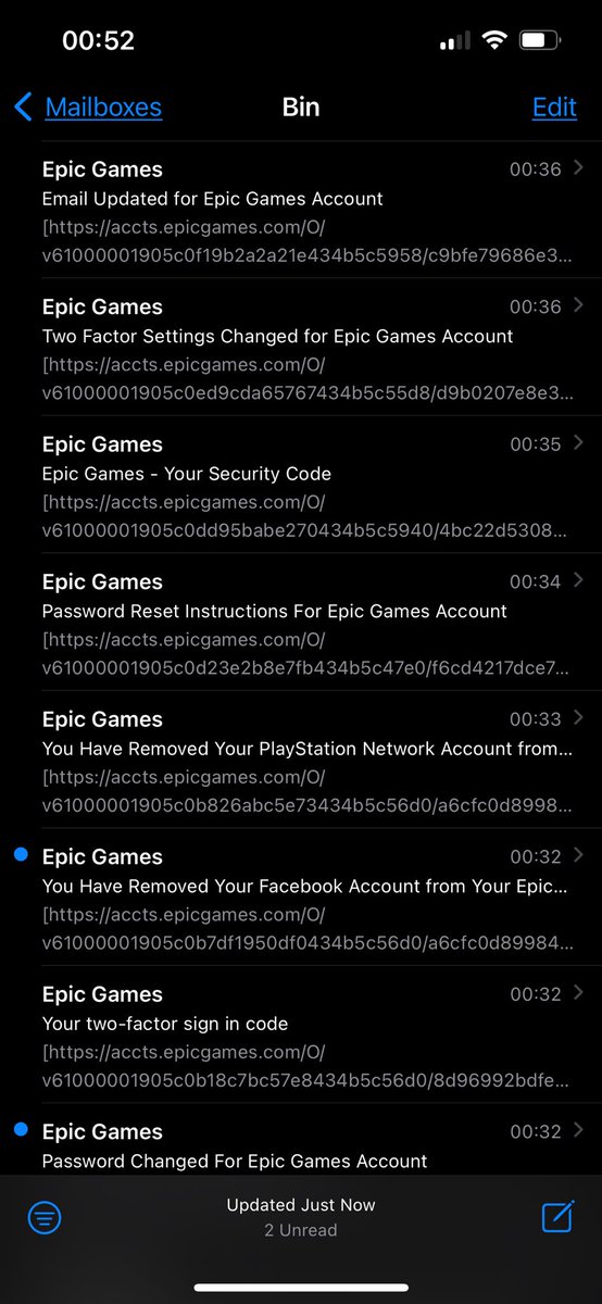 rae_death's tweet photo. @EpicGames @EpicGamesBackup my email account was hacked and they used it to take over my epic games account. Please help me 😩 I can provide proof of my account if you need… #hacked #epicgames https://t.co/LO2ktLYT2a