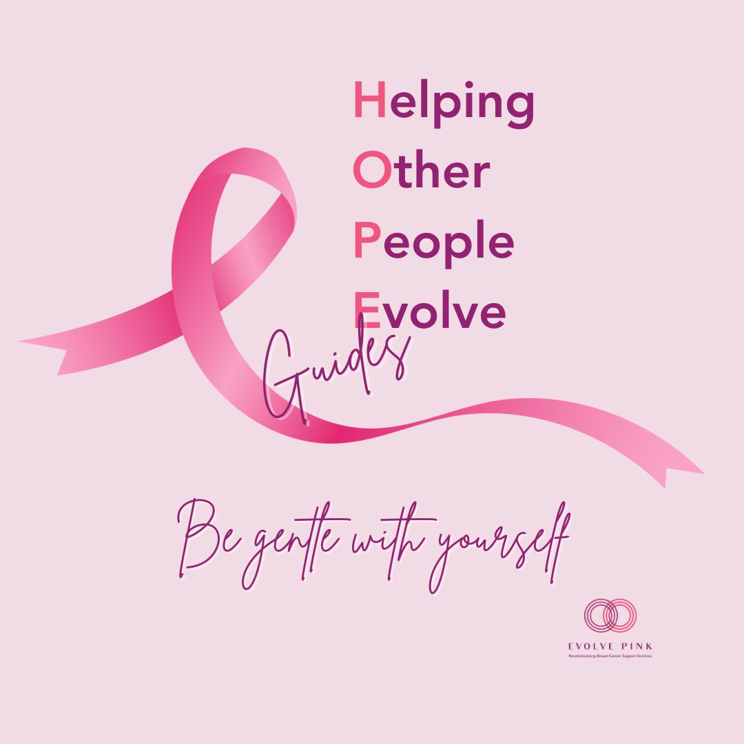 EvolvePink's tweet photo. Hope Guides help you along your journey with love and understanding.

Every morning, we share a dose of inspiration to uplift those who need to know they're not alone.
If you'd like to receive the message, send an email to Lori@evolvepink.org

 #InspirationDaily #breastcancer https://t.co/kkkt72b98G