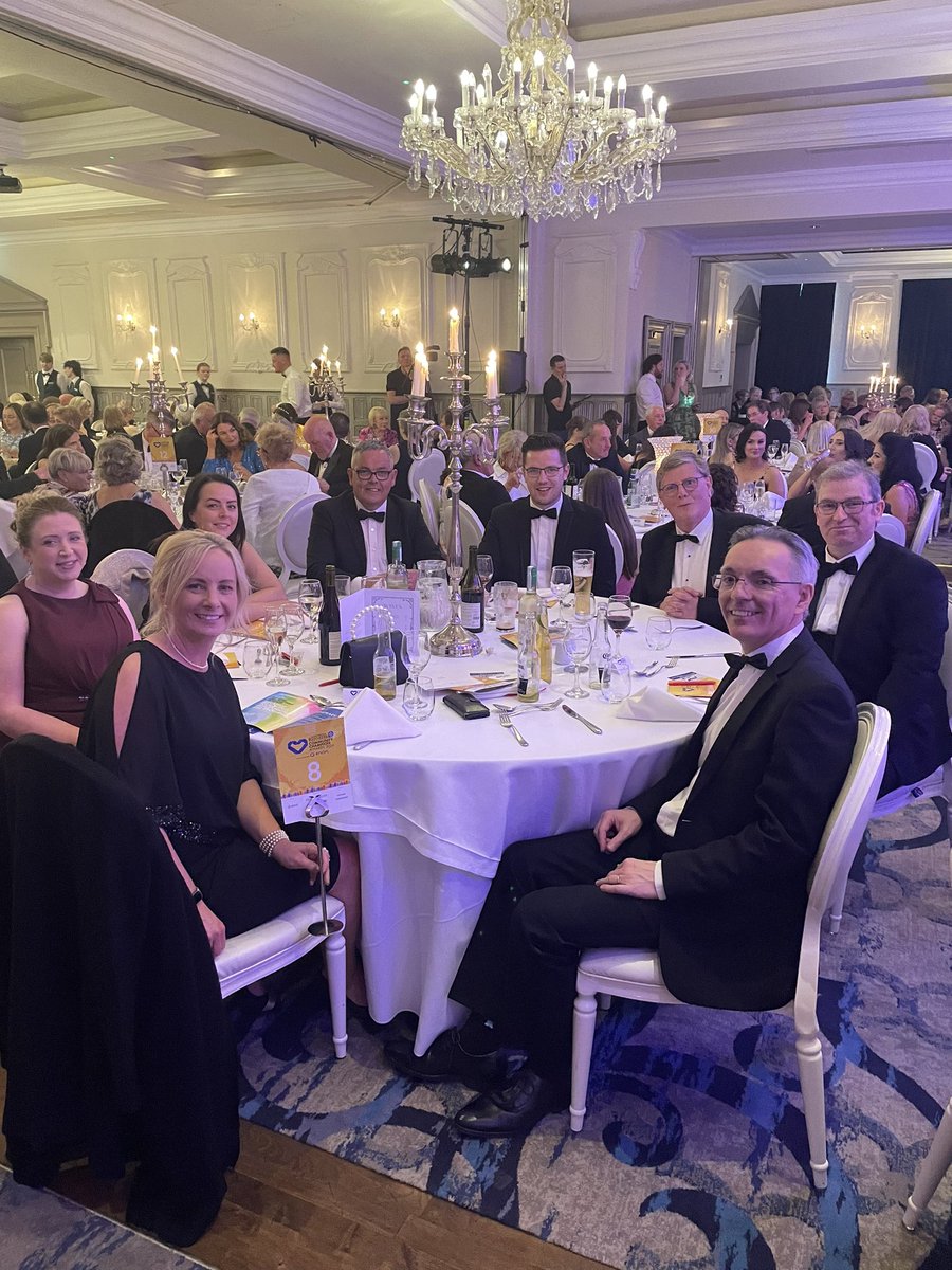 Congratulations to #CharliesBar on your Impartial Reporter Business Award!

Heartwarming demonstration of community in action tonight of which we are grateful to play our small part. Thank you all for that you do. 

#balcasinthecommunity