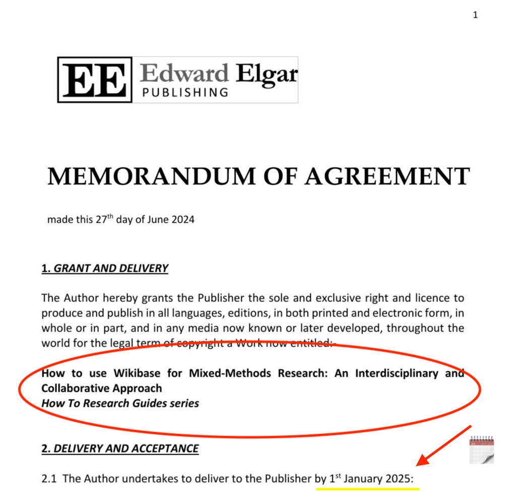 Francesco Bailo (@francescobailo) on Twitter photo It's contract day! Happy to share that we are writing a book on using Wikibase for research with <a href="/UncoverAllure/">Emily Booth 🎓💜</a> (<a href="/UTSEngage/">UTS</a>), <a href="/jjwilliamscyber/">Jen</a> (<a href="/Macquarie_Uni/">Macquarie University</a>), with contributions from <a href="/ameliajohns13/">AmeliaJohns</a>, <a href="/andrei_rizoiu/">Marian-Andrei Rizoiu</a>, <a href="/JulianDroogan/">Julian Droogan</a> and Lanqin Yuan. <a href="/Usyd_ssps/">SSPS</a> <a href="/UTSFass/">UTS Arts & Social Sciences</a> <a href="/UTSFEIT/">UTS Faculty of Engineering and IT</a> It's contract day! Happy to share that we are writing a book on using Wikibase for research with <a href="/UncoverAllure/">Emily Booth 🎓💜</a> (<a href="/UTSEngage/">UTS</a>), <a href="/jjwilliamscyber/">Jen</a> (<a href="/Macquarie_Uni/">Macquarie University</a>), with contributions from <a href="/ameliajohns13/">AmeliaJohns</a>, <a href="/andrei_rizoiu/">Marian-Andrei Rizoiu</a>, <a href="/JulianDroogan/">Julian Droogan</a> and Lanqin Yuan. <a href="/Usyd_ssps/">SSPS</a> <a href="/UTSFass/">UTS Arts & Social Sciences</a> <a href="/UTSFEIT/">UTS Faculty of Engineering and IT</a>