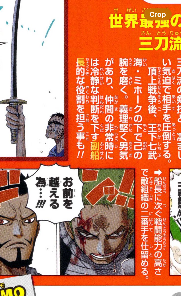 - 相棒/Partner
- 右腕/Right-hand Man
- 副船長/First Mate