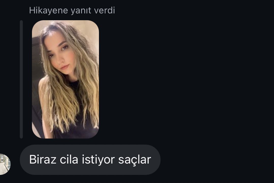 Aynen knk bana ne mesajlar geliyordur şimdi