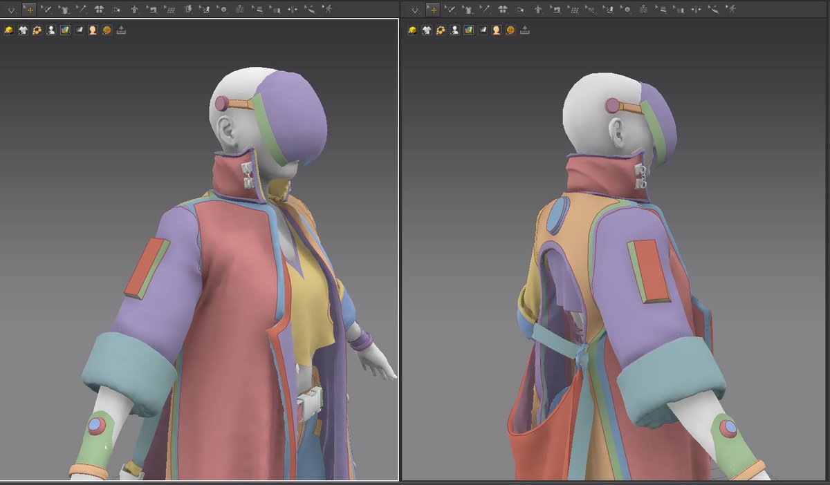 clothing and accessories created in marvelous designer.
#fashion #clo #marvelousdesigner #woman #cloth #3D #digitalart #3Dcloth #3dartist #FashionIndustry