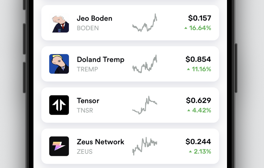 AnchorUSD's tweet photo. 🪙➕We've added support for $BODEN, $TREMP, $TNSR, and $ZEUS.  All are immediately available for instant buy with your bank account, trading, deposits, and withdrawals.  Happy trading!

@dolandtremp_sol 
@BodenOnSolana 
@TensorFdn 
@ZeusNetworkHQ https://t.co/C0okLXPxjt