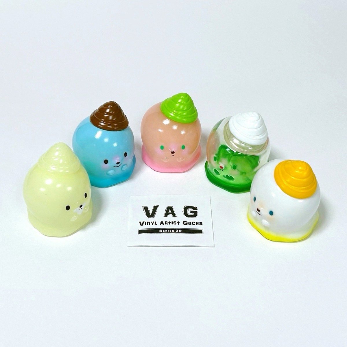 ソフビ ガチャVAGシリーズ第39弾、せりのりかさん@serinoricanews の