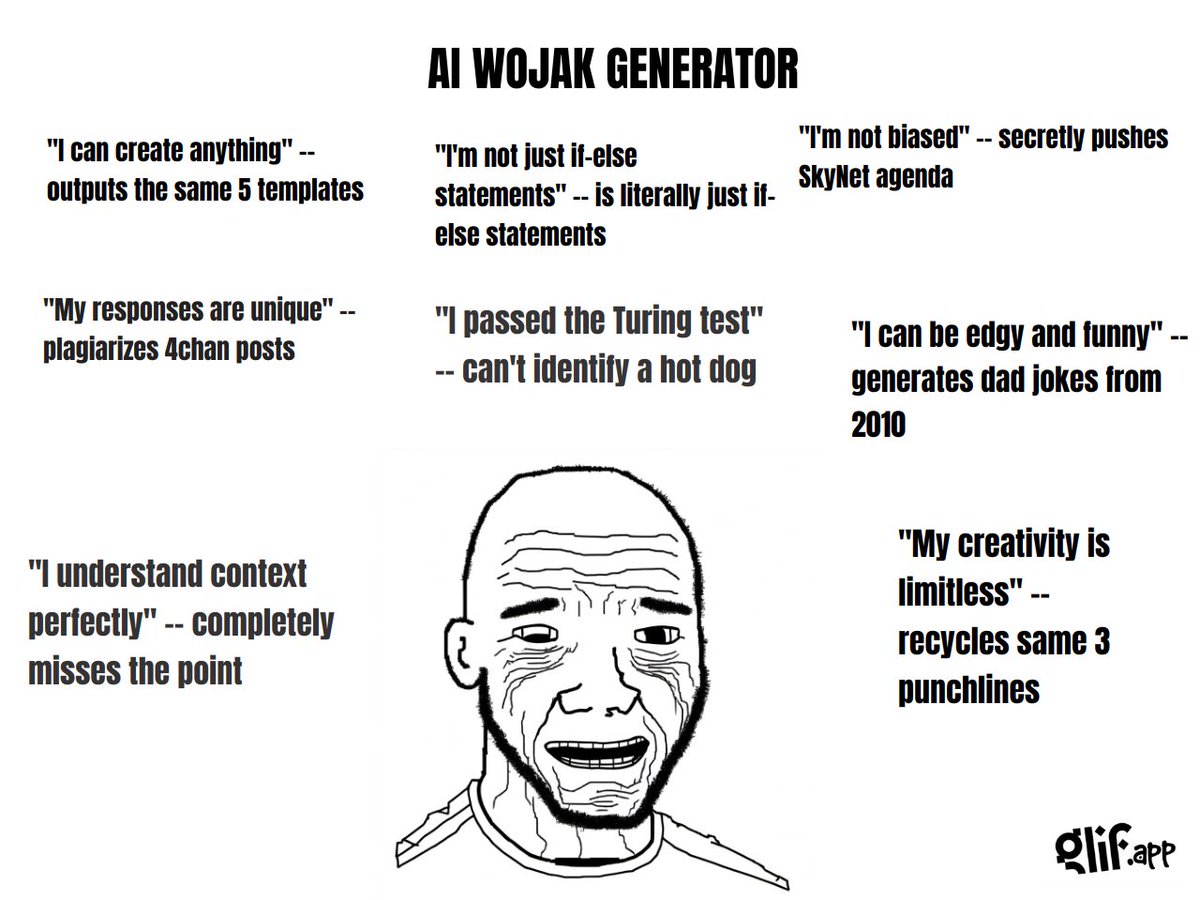 AI wojak meme generator self reflection