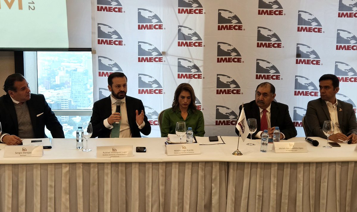 Hacia la revisión del TMEC 2026 
(Reflexiones con los Exnegociadores)

Mesa 2 con:
-Sergio Barajas
-Moises Zavaleta
-Mónica Lugo 
-Hugo Romero
-Rubisel Velázquez