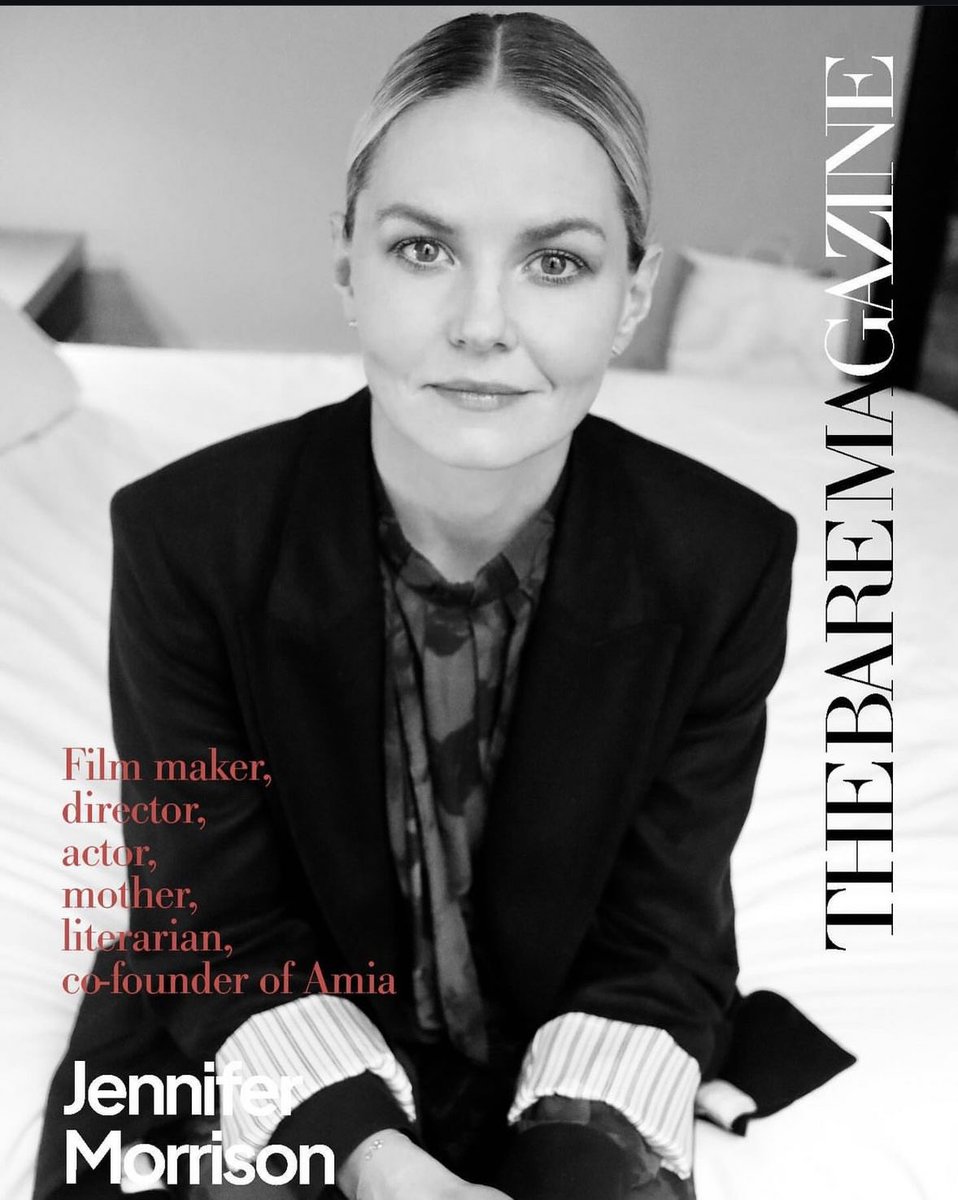 Jennifer Morrison for Bare Magazine , film maker, director, actor, mother,literarian and Amia cofounder .. <a href="/jenmorrisonlive/">Jennifer Morrison</a> #jennifermorrison

thebaremagazine.com/home/jennifer-…