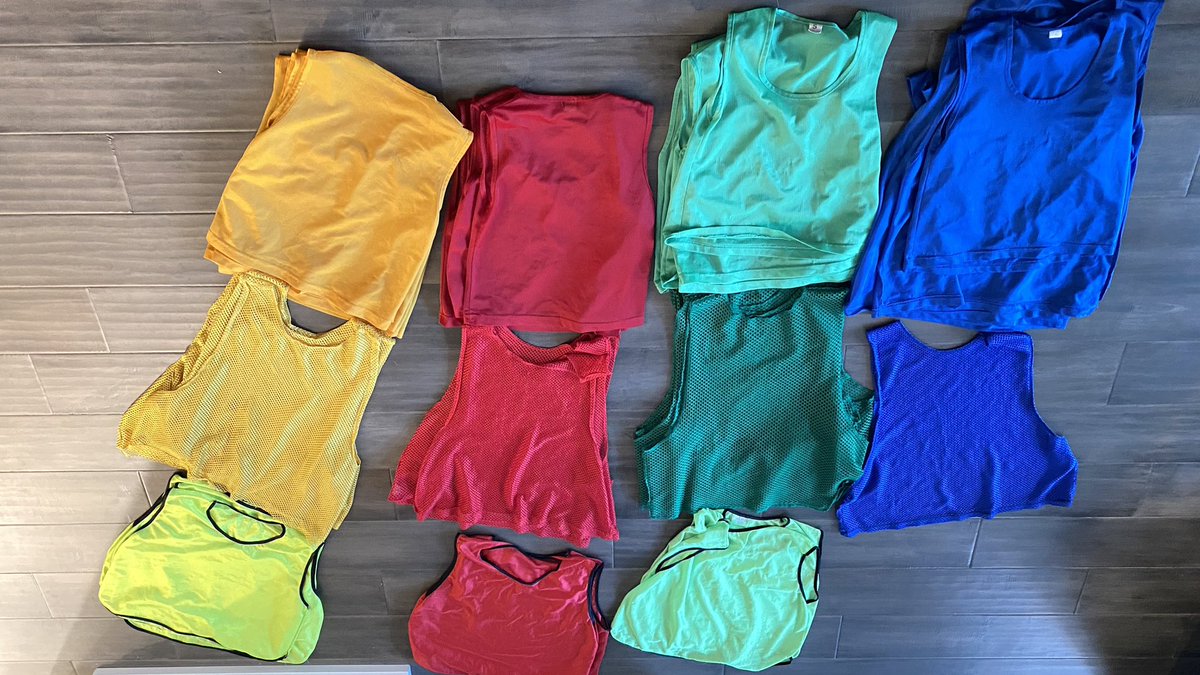 What do Phys Ed Teachers do on the last day of school? We take home the pinnies and wash them! <a href="/SJA_YCDSB/">StJosephAurora_ycdsb</a>