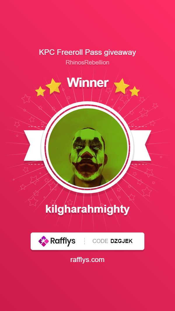 W.A.R. (We Are Rhinos) minting soon (@rhinosrebellion) on Twitter photo Congrats @kilgharahmighty 🥳
You are the lucky winner of our <a href="/kryptopoker/">Kryptopoker.io</a> giveaway!
The PassNFT mint is in a few hours,
in the meatime open a ticket in our Discord to claim your prize ;-)
discord.gg/vqbjC8fyj6 Congrats @kilgharahmighty 🥳
You are the lucky winner of our <a href="/kryptopoker/">Kryptopoker.io</a> giveaway!
The PassNFT mint is in a few hours,
in the meatime open a ticket in our Discord to claim your prize ;-)
discord.gg/vqbjC8fyj6
