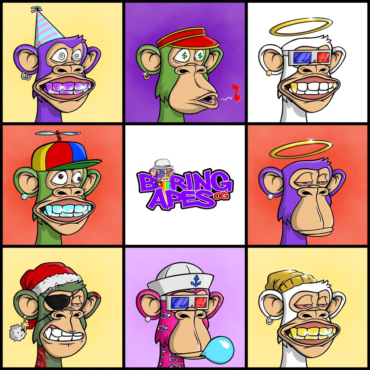 ZenDoodleNFT's tweet image. Do you own Boring Apes on Ethereum? 

Boring Apes OG is offering FREE Polygon collection mints to BA Eth holders.  

✅ Join Boring Apes OG Discord
discord.gg/dgjg6FrsTM👈👀
✅Open Ticket 

👉@BoringApesOG👈 
#BAOG #Polygon  #CorgiStudio
#BoringApes