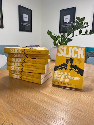 First printed copies of Slick are hot off the press and in the clutches of my dastardly publisher. 

Help liberate them today -- pre-order now: slickthebook.com.au