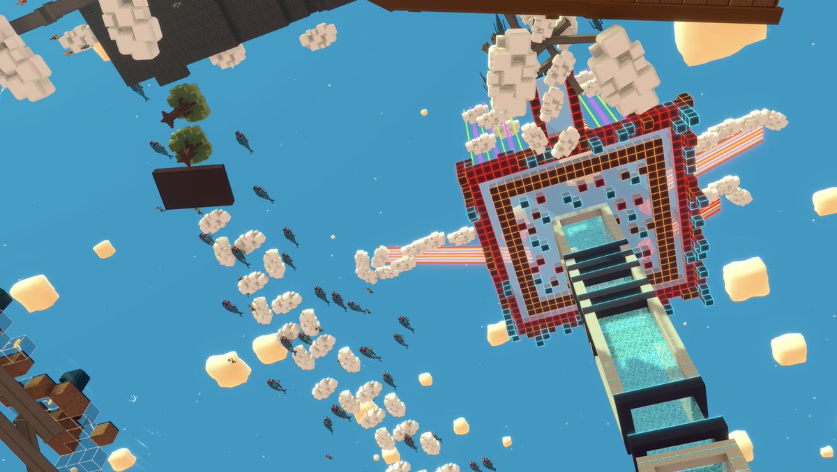 SOUZOUStudio's tweet photo. 少し前に制作したTheSandbox  ゲーム

「UP the harbor」

がなんと昨日までで500回プレイされました！！

まだ未プレイの方、良かったら是非プレイしてみてください🙏

マップ 85 -165

#thesandboxgame #thesandbox #voxedit #gamemaker #japan https://t.co/doiL9X7huR