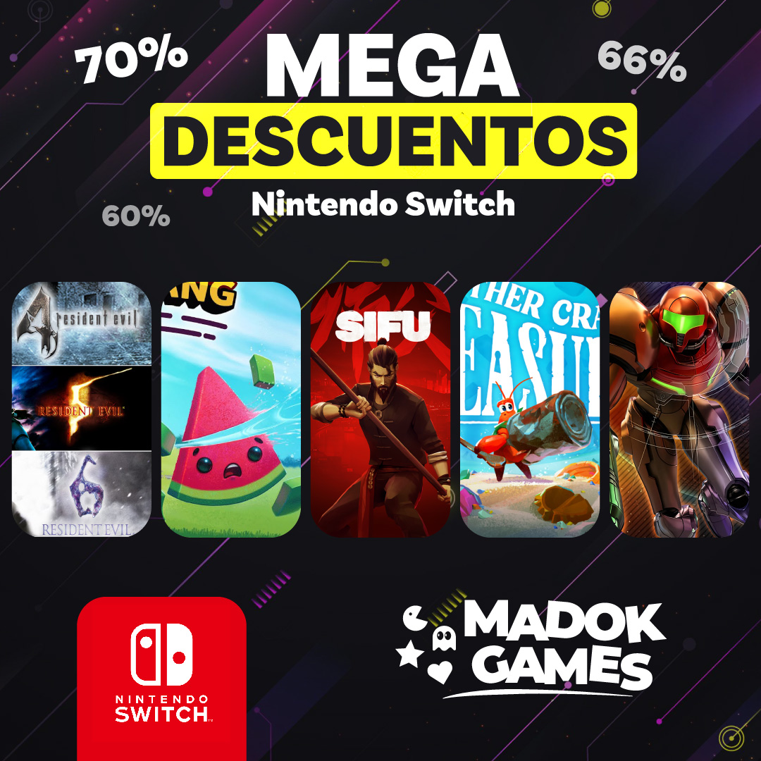 Llegaron los descuentos para tu Nintendo Switch, aprovecha y echa mano a tu prima para darte un merecido regalo.
youtu.be/tRwOoPPQU9w