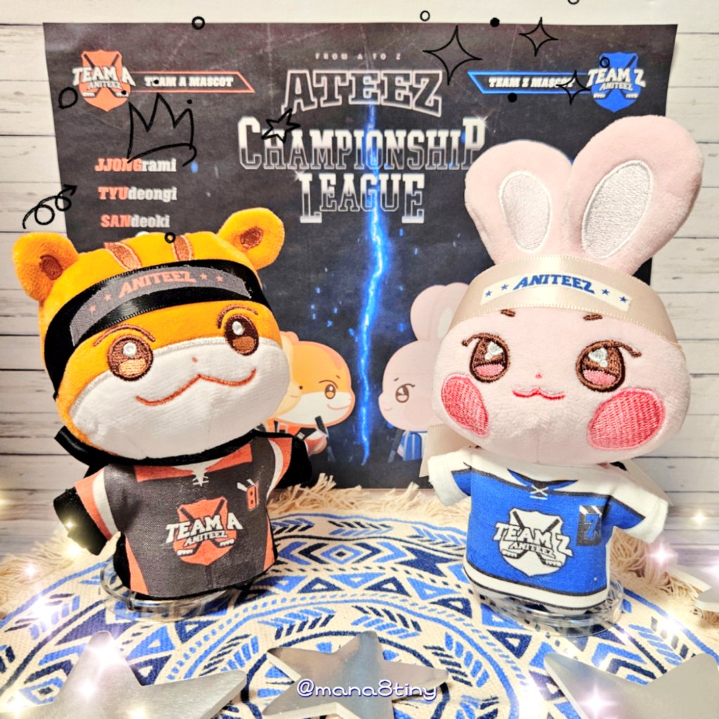 🐿ANITEEZ🐰🏴‍☠️ TEAM A vs TEAM Z🔥😆 どんなグッズが出るのかな