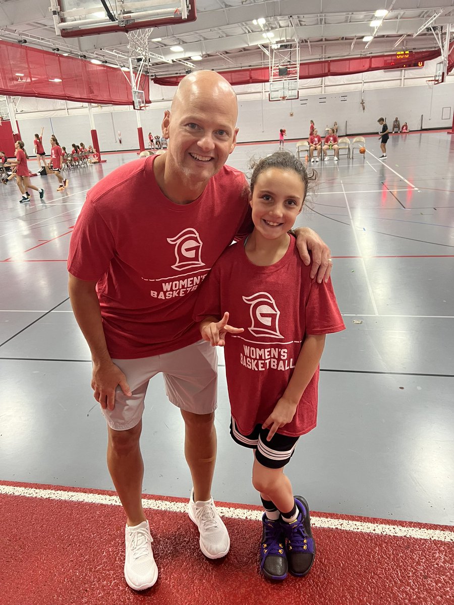 andrewpac55's tweet photo. Huge shoutout to @coach12davis and the @gracecollegewbb team for making Sadie’s first overnight camp a great experience!  She’s already making plans for next year! https://t.co/KRqK0Q1jeG