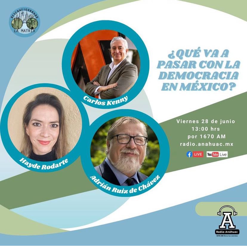 HaydeRodarte's tweet photo. Los invito mañana a escucharnos, por el 1670 AM, hablar sobre el rumbo de la democracia en México. La cita es a la 1:00 pm en @radioanahuac va a estar bueno! 
💻 https://t.co/WJhWbaLoP7
🔵 Facebook https://t.co/7WhRwbuKyP
🔴 Youtube https://t.co/5qyU7rsweM https://t.co/wpOOFruxfI