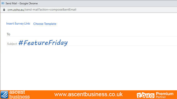 BusinessAscent's tweet image. One of the simplest features of Zoho CRM is the ability (and ease) of which you can send emails the CRM itself....  Always be synced and share vital information with your team

#FeatureFriday #ZohoWorks