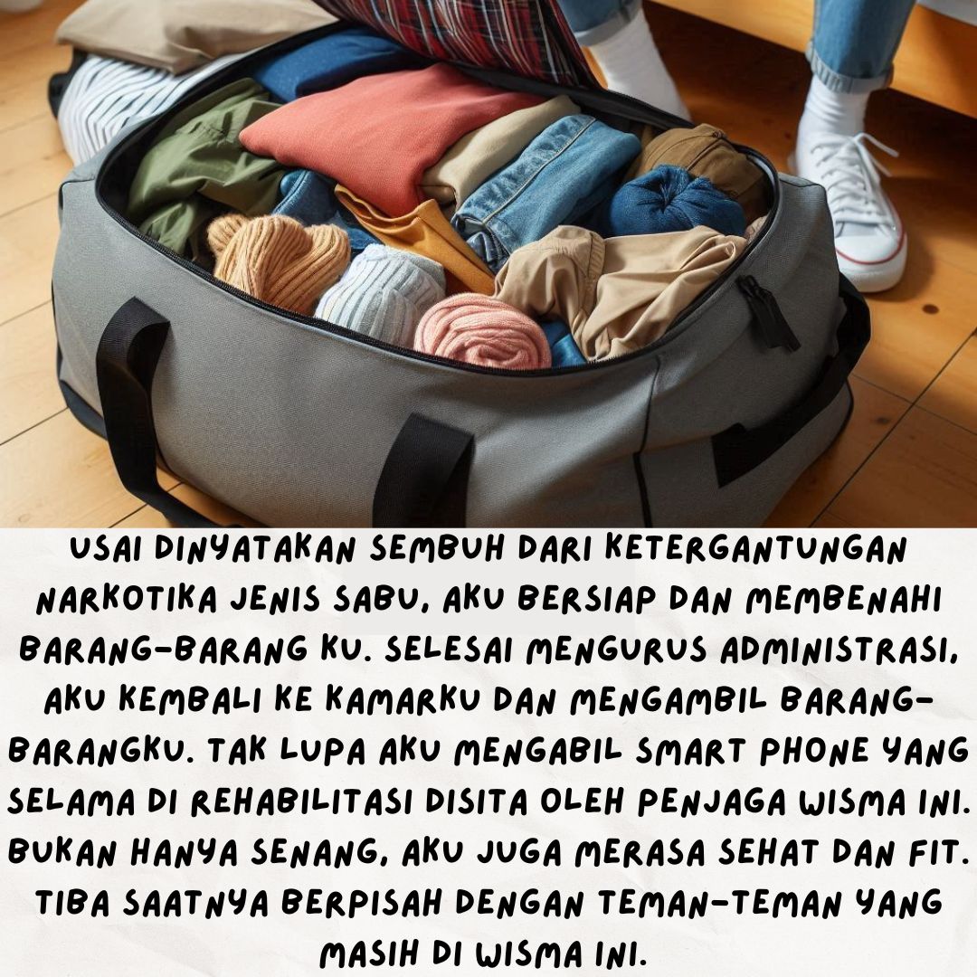 jiebreel's tweet photo. Indah, walau bukan Langit Korea

Usai dinyatakan sembuh dari ketergantungan Narkotika jenis sabu, aku bersiap dan membenahi barang-barang ku. Selesai mengurus administrasi, aku kembali ke kamarku dan mengambil barang-barangku. https://t.co/qIEFks4rFg