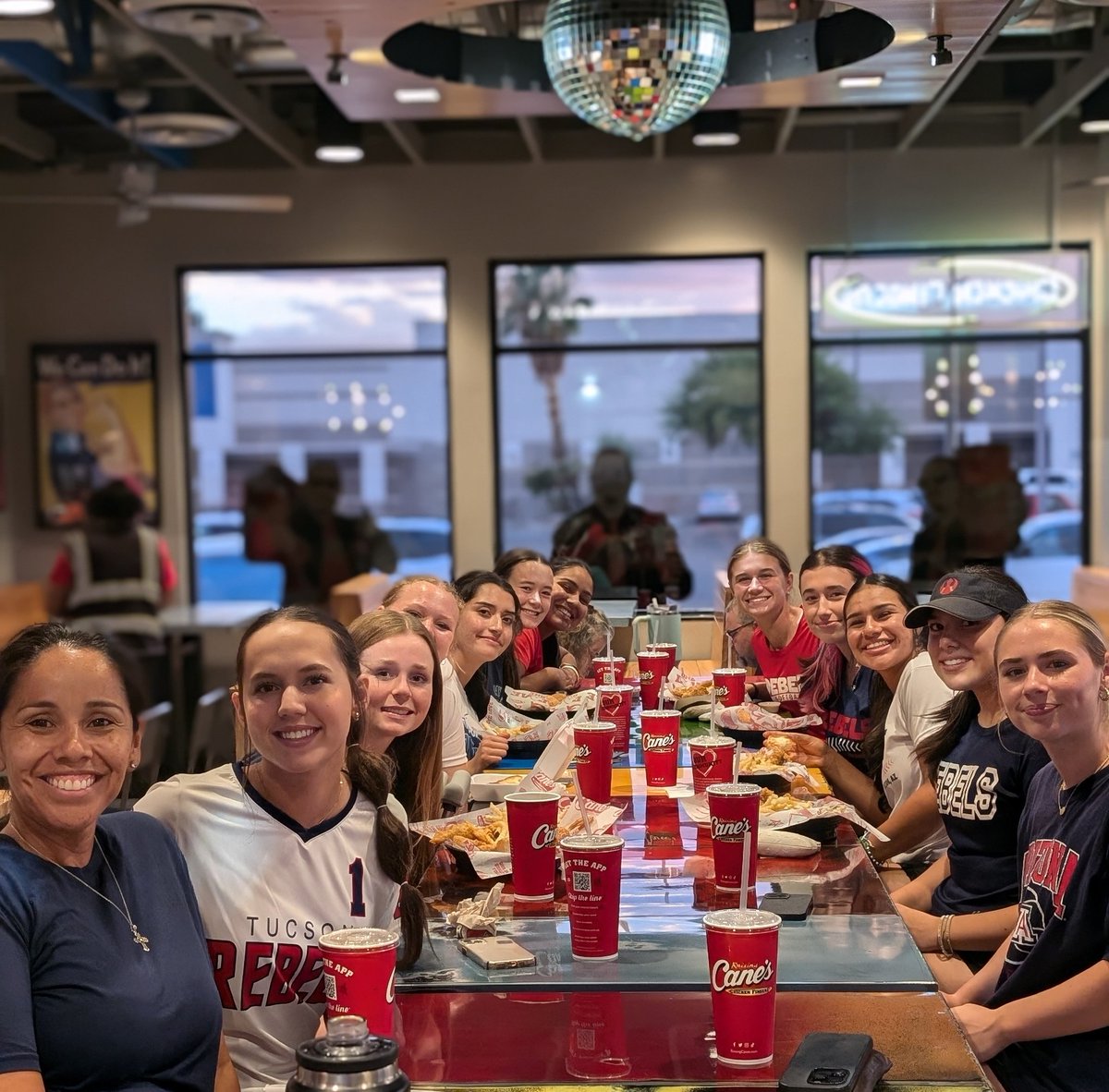 Team dinner before heading to Canada for some international softball! <a href="/CanadaCupSurrey/">Canada Cup</a> <a href="/TucsonRebels/">TucsonRebels</a> <a href="/Softball_Home/">Softball Home🥎</a> <a href="/IHartFastpitch/">I❤️Fastpitch</a>