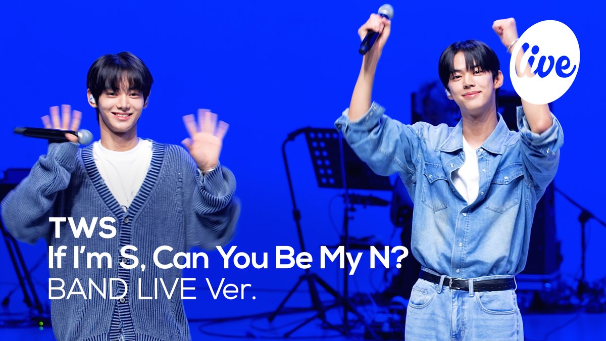 itsLIVEofficial's tweet photo. 🧲https://t.co/QlLKeGqqrQ🧲

#TWS - #내가S면넌나의N이되어줘 (밴드 Ver.)
TWS - #If_Im_S_Can_You_Be_My_N (Band Ver.)
@TWS_PLEDIS
#itsLive #KPOP #잇츠라이브 https://t.co/3qhQUrqsII