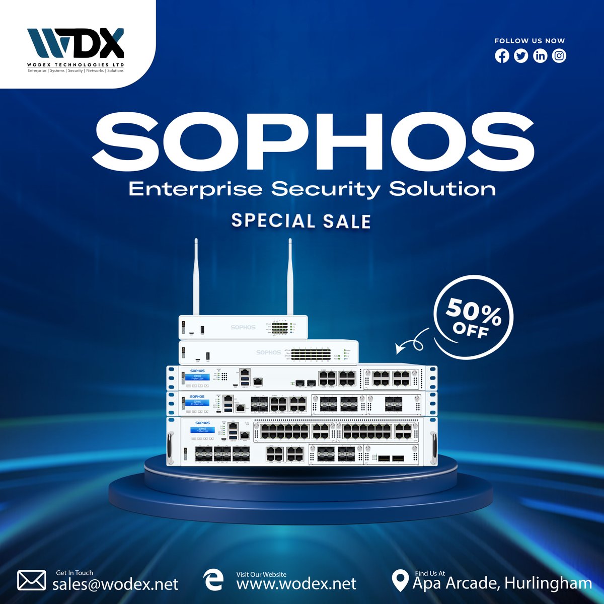 WodexTech's tweet image. Enjoy peace of mind knowing your business is protected by one of the industry&apos;s leading security providers.
#SophosSecurity #EnterpriseSecurity #AdvancedThreatProtection #EndpointSecurity