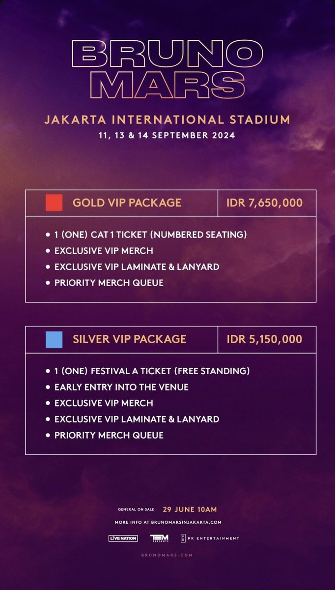 capcarapcaa's tweet photo. HALOOO AKU MAU BUKAA JASTIP WAR NIH UNTUK TGL 11 SEPT
‼️fee 175/tix 
‼️self payment
‼️Pake data sendiri
#wts #wtb #brunomars #brunomarsinjakarta #jasawar https://t.co/y9Mh3FwjiE