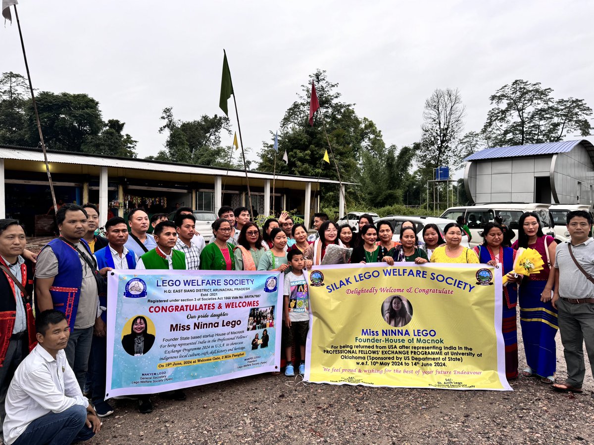nunglego's tweet photo. Deeply grateful to ABK, ABAK, Silak Lego Welfare Society, and Tangang Erang Society for the warm welcome home from America. Your support for HoM inspires us to uplift our community and globalize our indigenous products. Together, we’ll thrive! 
By the community for the community https://t.co/CL2oYbVWGB