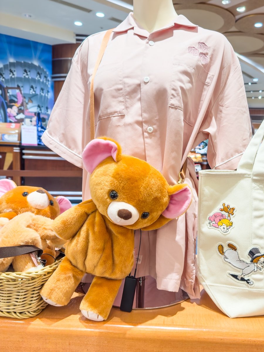 ディズニーストア　ピーターパン　ナナ　マイケルのテディベア　エコバッグ ディズニーストア ピーターパン ナナ マイケルのテディベア エコバッグ