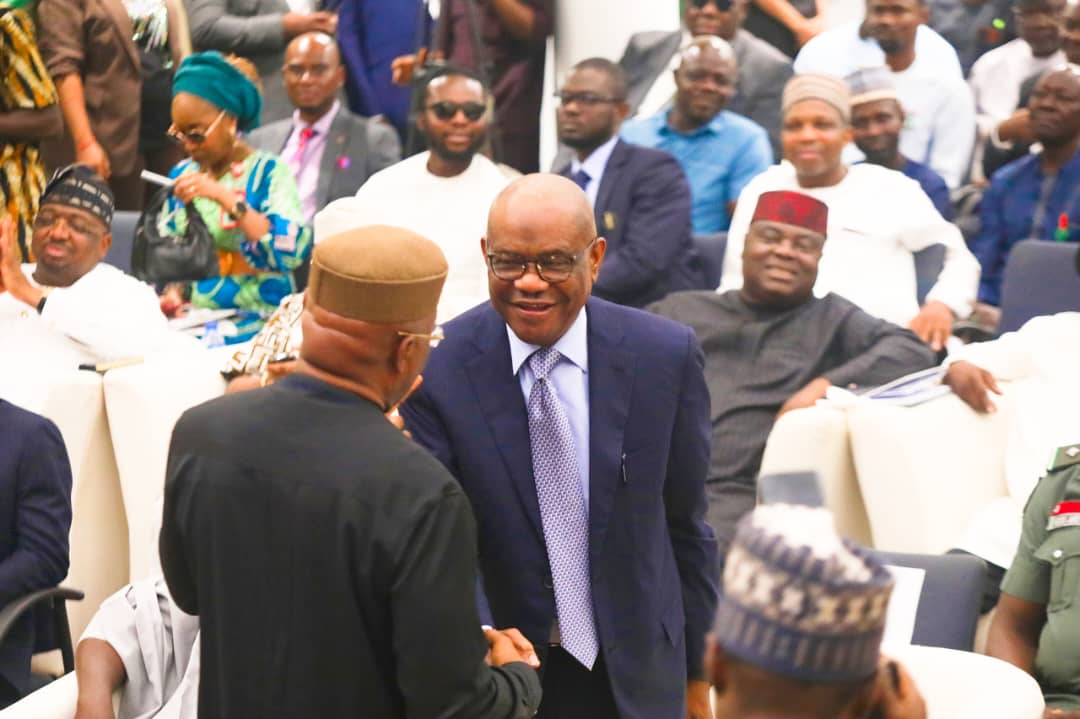 JackmayV's tweet photo. Yesterday, Chief Barr. Nyesom Ezenwo @GovWike CON, Minister of the FCT was awarded the Gold Prize for Infrastructure and Exceptional Leadership by @thisnigeria @Newspaper.

The #award was presented to him at the 2024 #ThisNigeria Lecture and Awards Ceremony held at @Abuja https://t.co/IGqWE0ukBk