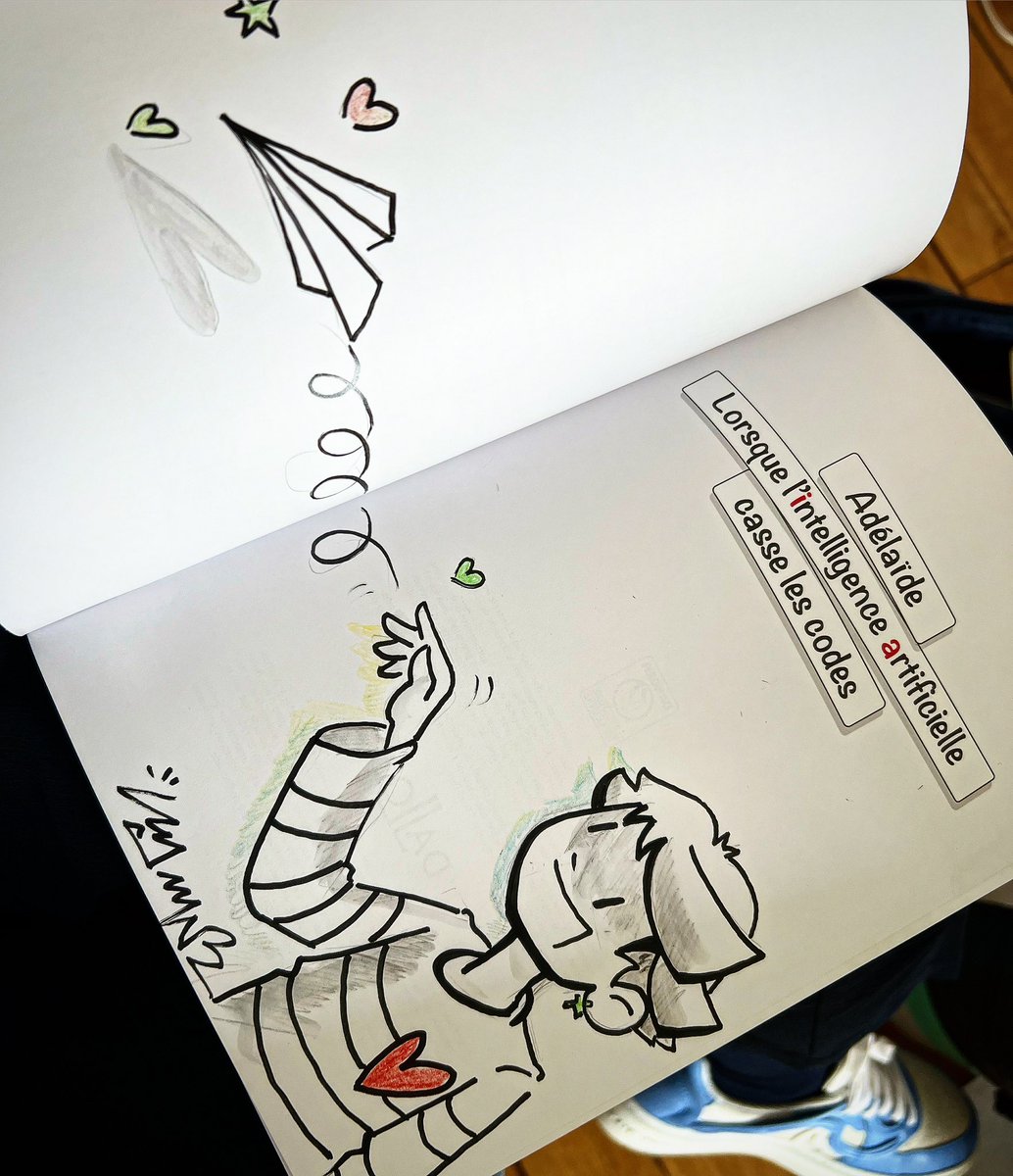 Tiphaine MARY « Maitre et Talons » (@maitreettalons) on Twitter photo Ça y est notre BD Adélaïde vient d’être rééditée (avec des croquis surprises en extra).
Pour fêter ça avec <a href="/feral_schuhl/">Féral-Schuhl</a> nous avons décidé de faire gagner un exemplaire dédicacé de cette nouvelle édition.
Pour jouer c’est comme d’hab, il faut :
-RT ce tweet
- suivre mon Ça y est notre BD Adélaïde vient d’être rééditée (avec des croquis surprises en extra).
Pour fêter ça avec <a href="/feral_schuhl/">Féral-Schuhl</a> nous avons décidé de faire gagner un exemplaire dédicacé de cette nouvelle édition.
Pour jouer c’est comme d’hab, il faut :
-RT ce tweet
- suivre mon