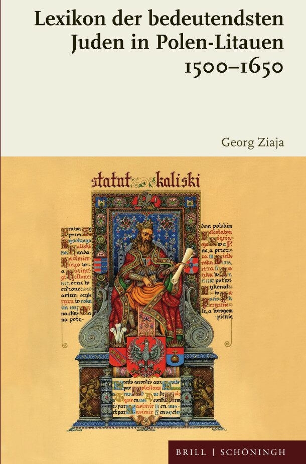 Brill_Slavic's tweet photo. First time in German: Lexikon der bedeutendsten Juden in Polen-Litauen 1500–1650

Including 80 biographies of the most famous Jews of the 16th- 17th c. in #Poland-Lithuania - an important read for social and #cultural history of Central &amp; #EasternEurope
👉 https://t.co/zqRZGzuh2G https://t.co/EPQw3ni4Y3