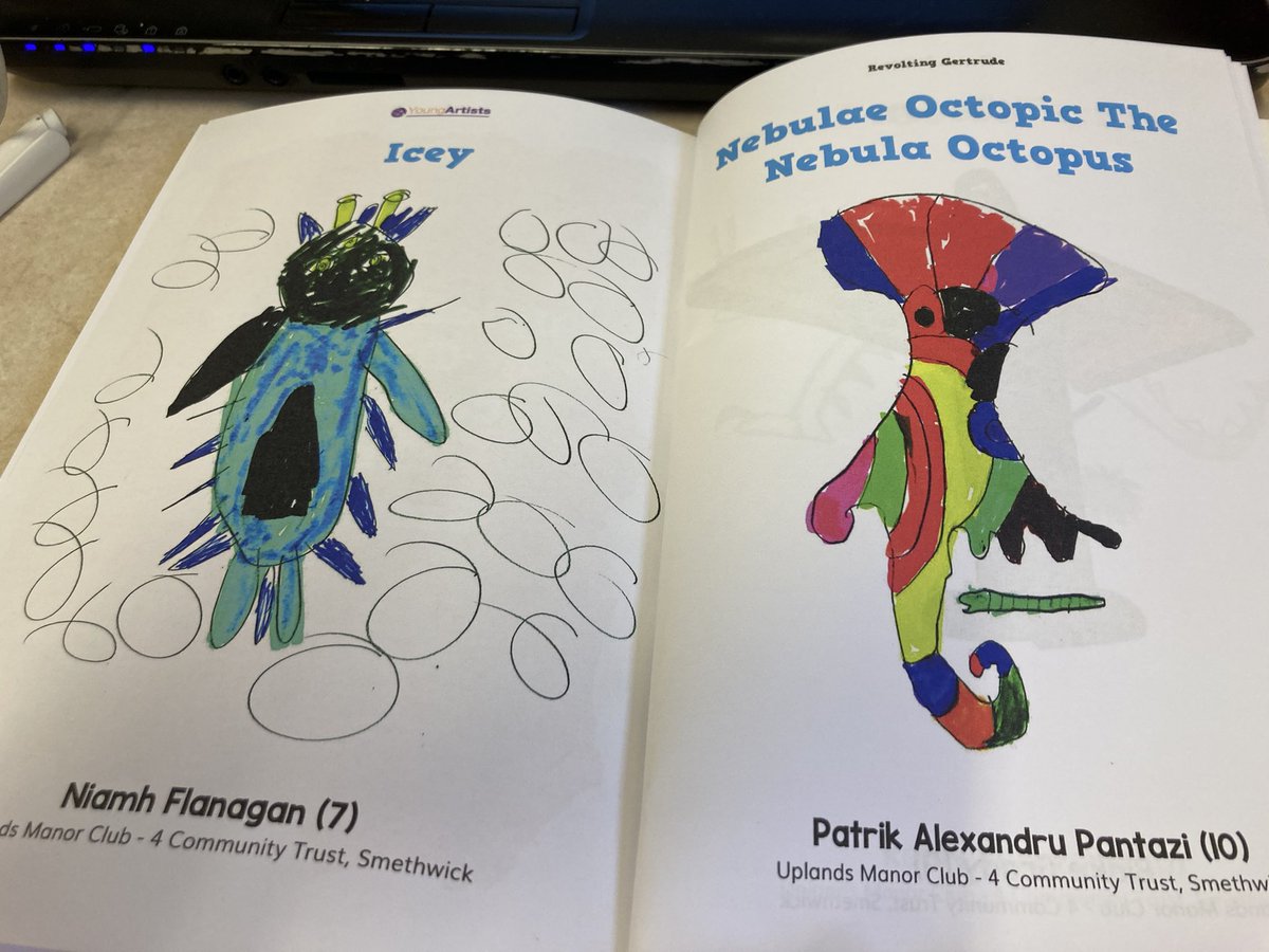 DurnallLisa's tweet photo. Yeah! We are in the competition book. Uplands manor breakfast club and after school children have done an amazing job! @UplandsManor @4communitytrust https://t.co/90QI8KF67t