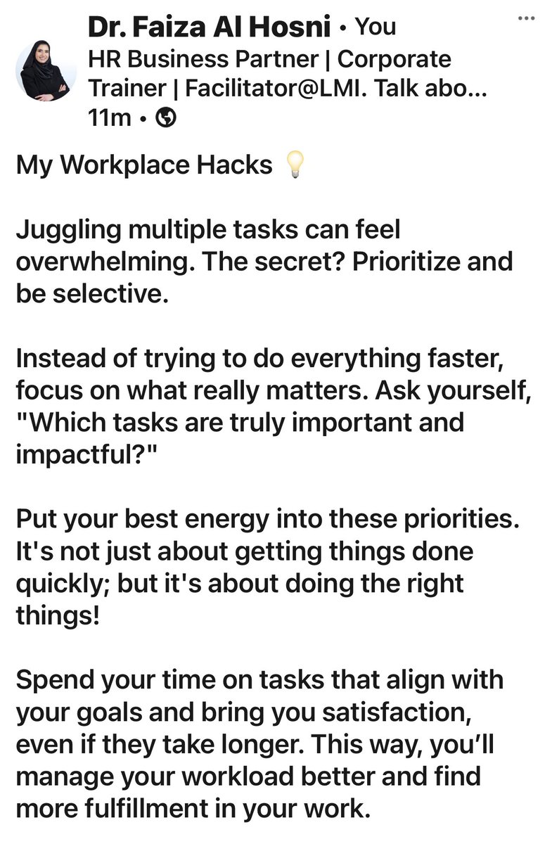 #Productivity #TimeManagement #Prioritization #WorkLifeBalance #Efficiency #GoalSetting #CareerDevelopment #MindfulWork