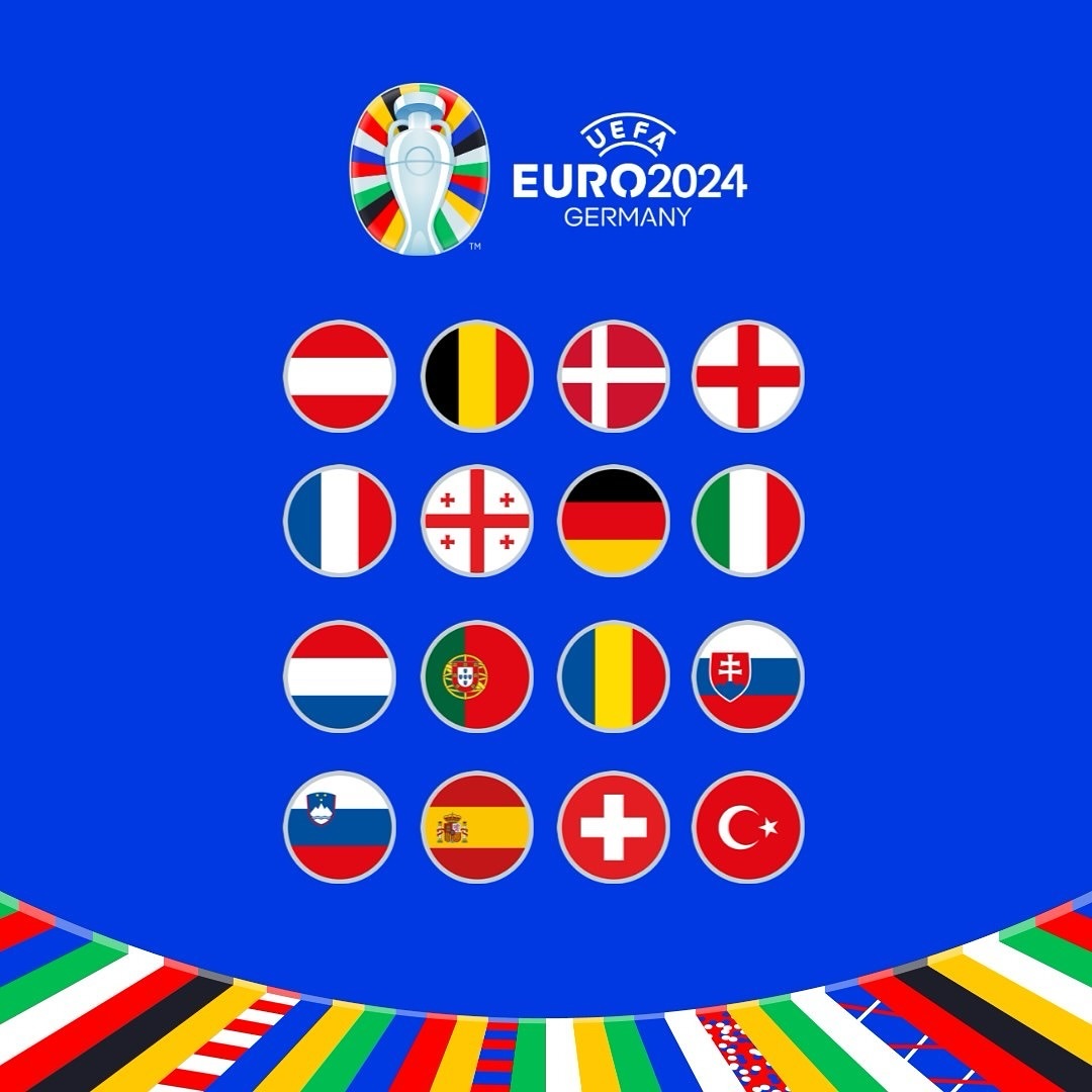 Your last 16 👏

#EURO2024