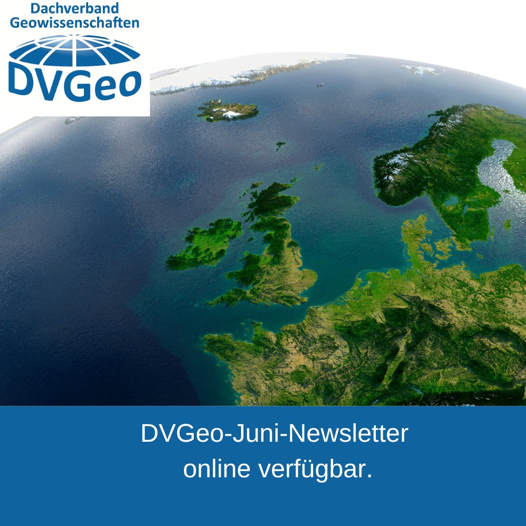 In unserem Juni Newsletter stellen wir u.a. unsere Aktivitäten 2024 für mehr Geowissenschaften in der Schule vor und beleuchten noch einmal kurz den aktuellen Stand des WissZeitVG.
dvgeo.org/kommunikation/…