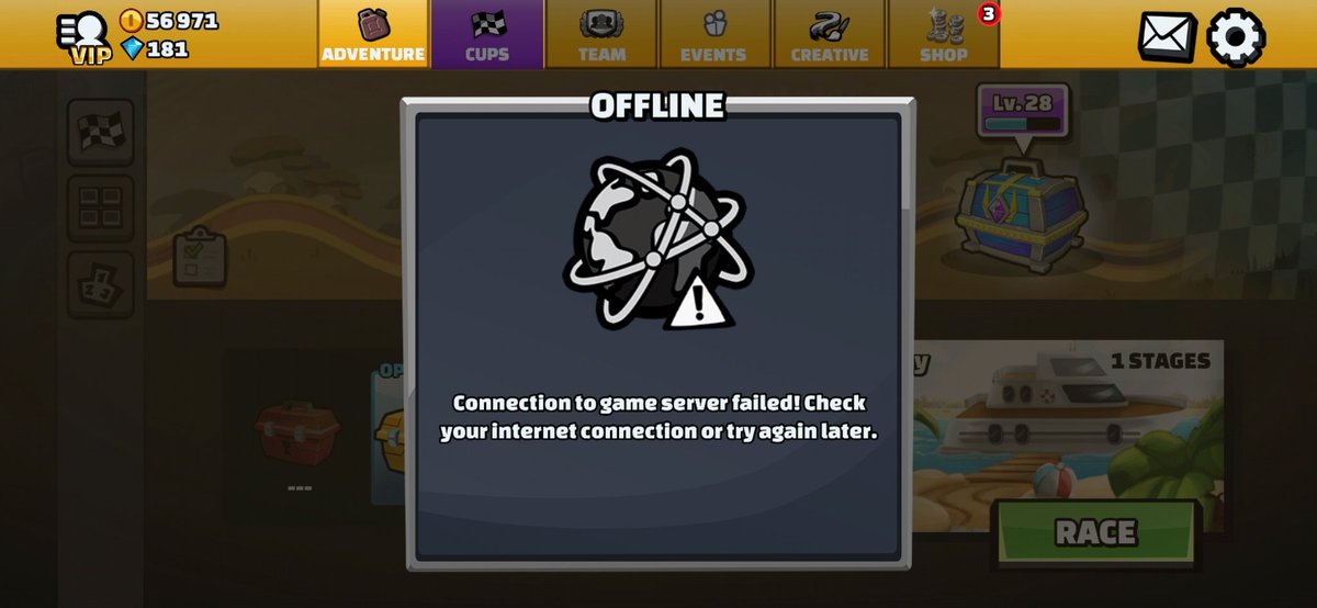 twitch_reewoc's tweet photo. @Fingersoft my hcr2 keeps saying it is offline is this a bugg ? https://t.co/EB8vrFsXbE