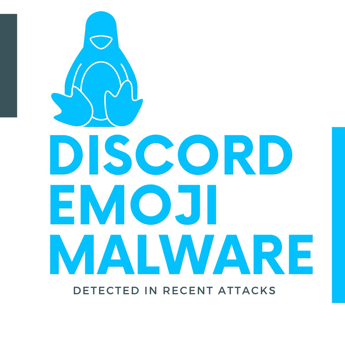 Protectstar's tweet image. Linux Malware uses Discord emojis for attacks.A new malware campaign uses Discord emojis to communicate with attackers. Patch your systems & report suspicious Discord activity. #cybersecurity #linuxmalware #Discord